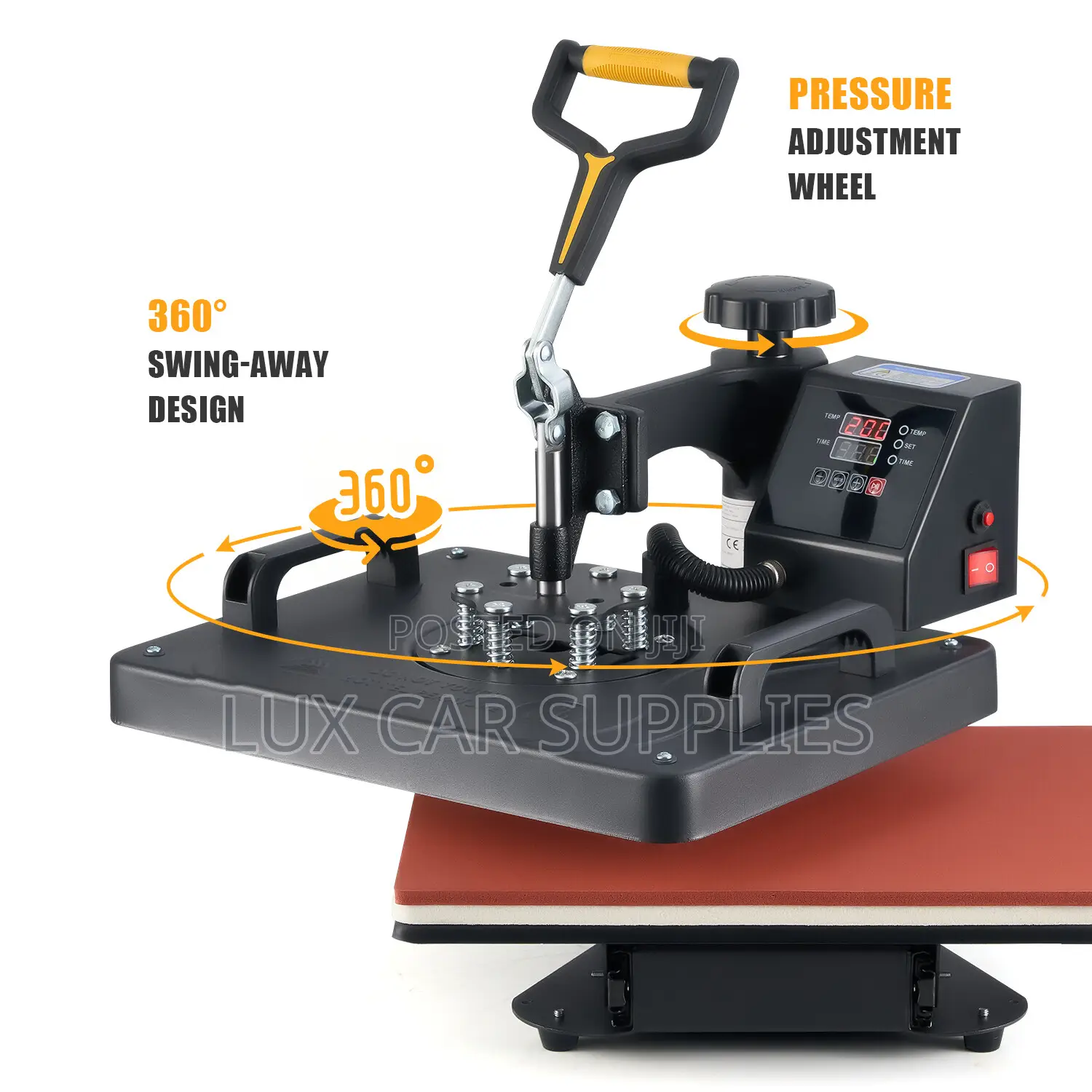 8 In1 Heat Press Machine Digital Transfer Sublimation Printer 30×38cm