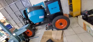 500l Concrete Mixer With 8hp Diesel Engine