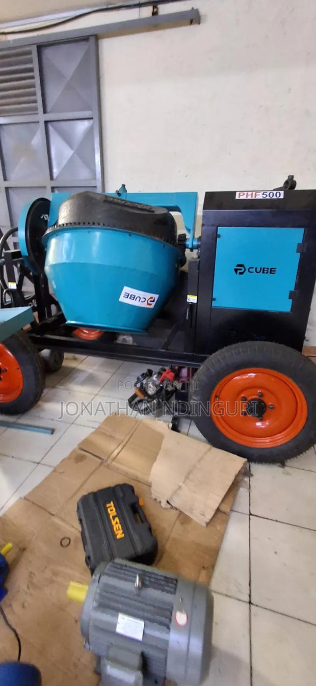 Industrial Concrete Mixer – Diesel Powered