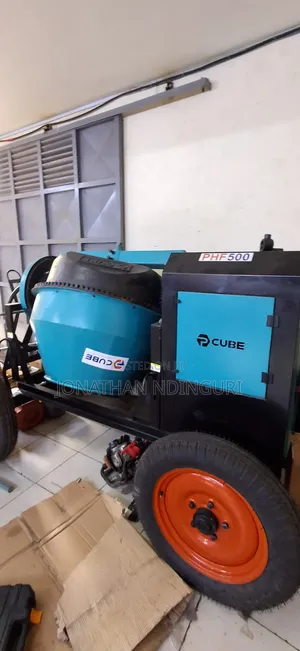 Industrial Concrete Mixer – Diesel Powered