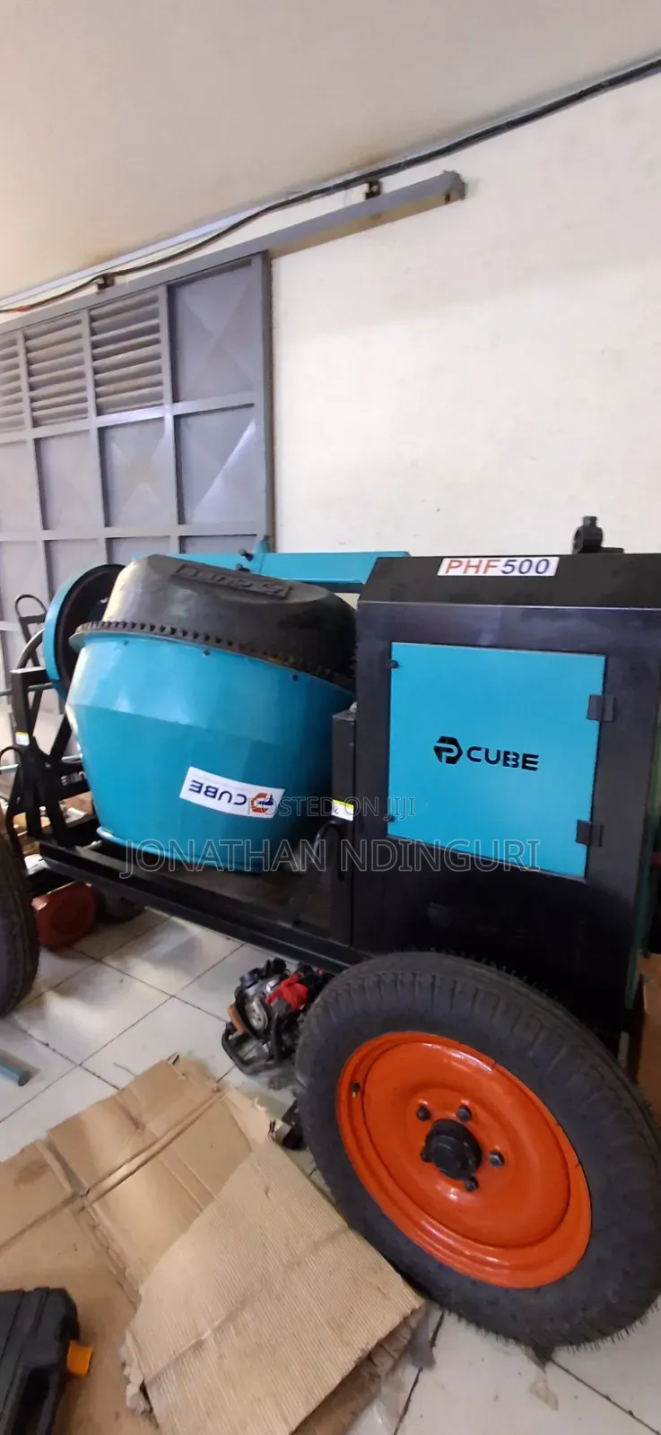 Industrial Concrete Mixer – Diesel Powered