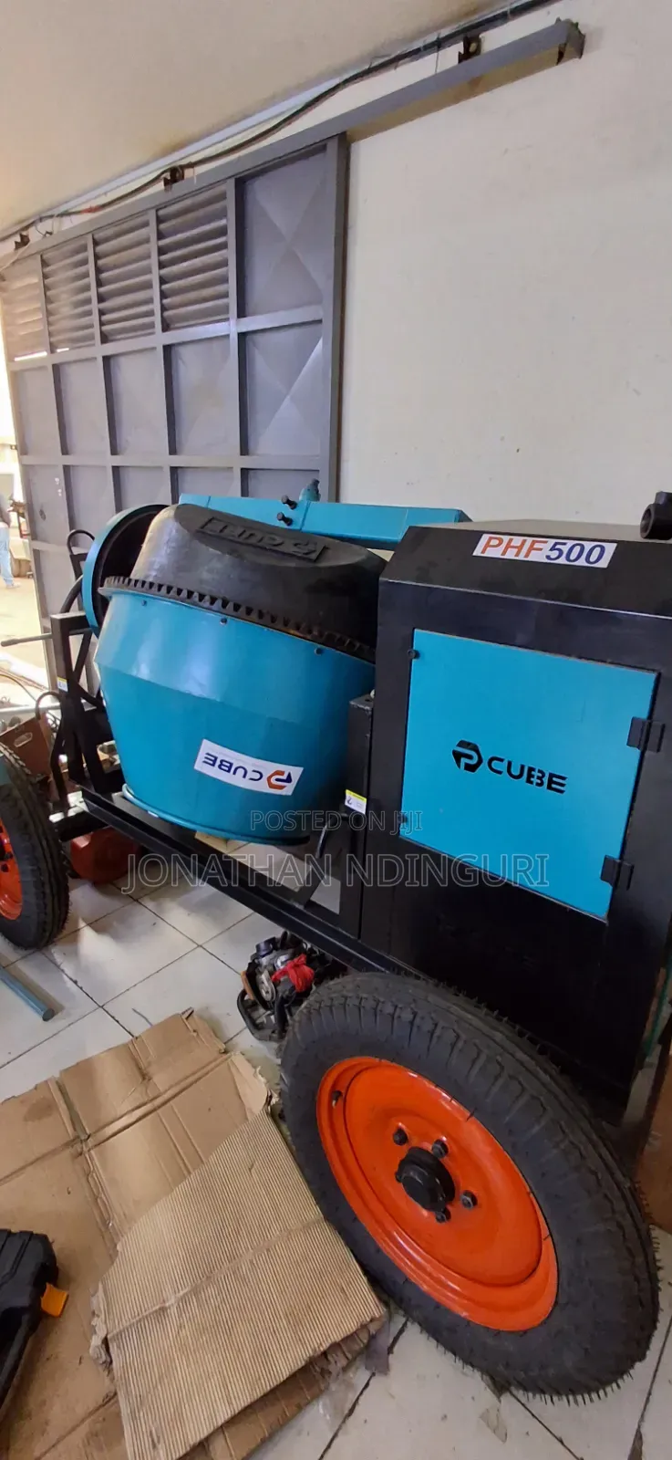 High Capacity Concrete Mixer Machine