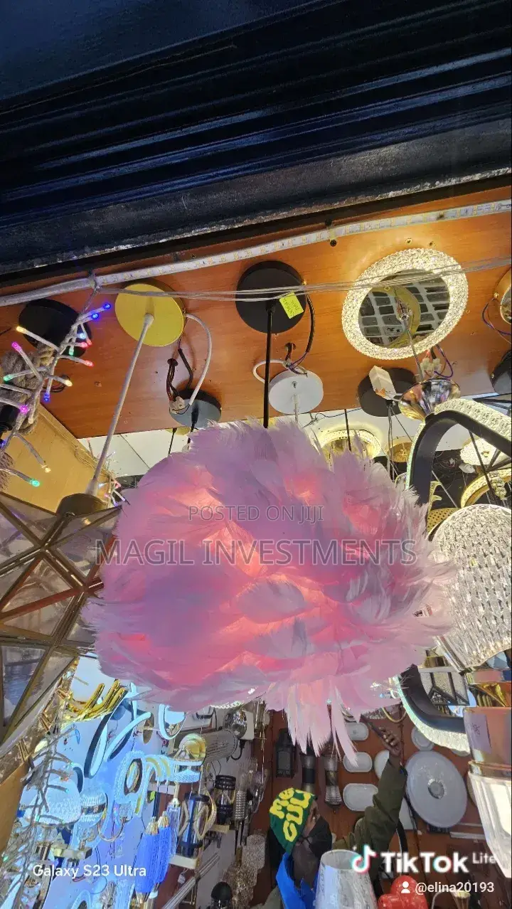 Feather Lamps Pendants