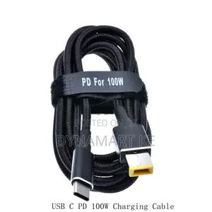 Usb C to Lenovo Square Pin Dual Chip Pd E-Marker 100w Laptop Cable