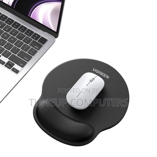 Ugreen Lp668 Ergonomic Mouse Pad(With Wrist Support)-Moon Shadow Gray