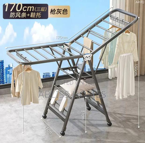 Foldable Clothes Drying Rack - thumbnail 3