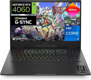 New Laptop HP Omen 16 16GB Intel Core i7 SSD 1T