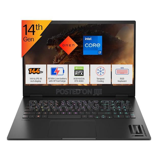 New Laptop HP Omen 16 16GB Intel Core i7 SSD 1T