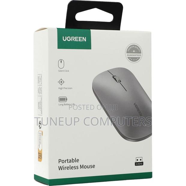 Ugreen Mu001 Portable Wireless Mouse (Green)