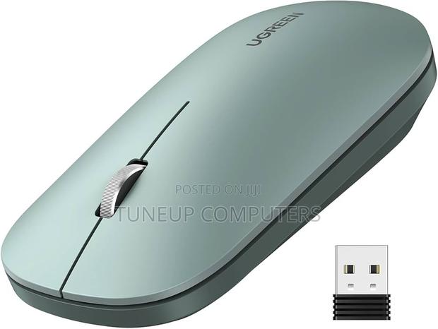 Ugreen Mu001 Portable Wireless Mouse (Green) - thumbnail 2
