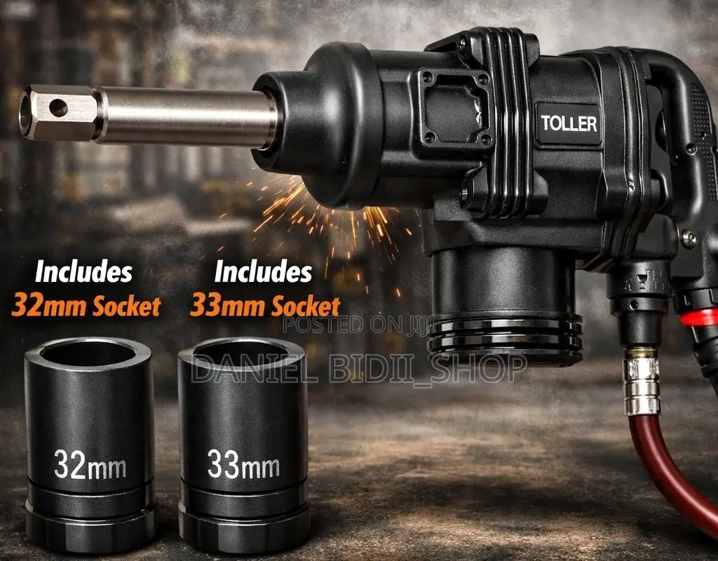 Toller Pneumatic 1inch Impact Wrench With 2bits