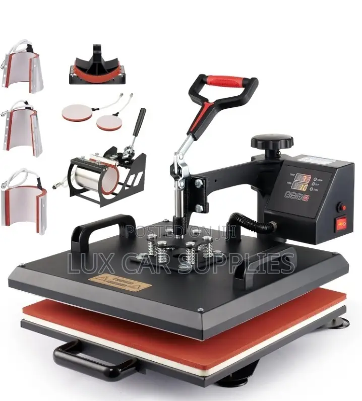 8 in 1 Heat Press Machine T-Shirt Sublimation Printer Digital Transfer