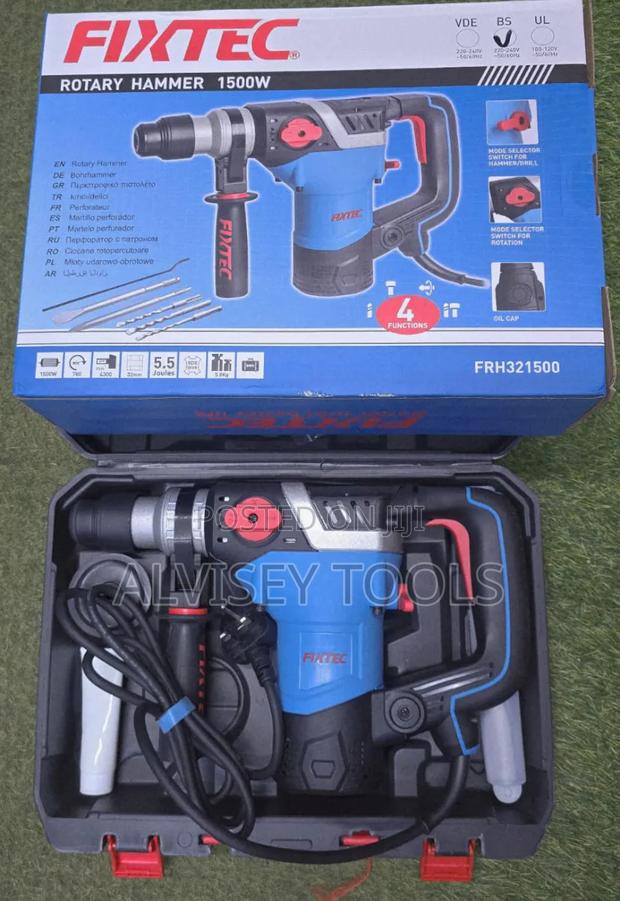 Heavy Duty Fixtech Rotary Hammer 1500w - main view