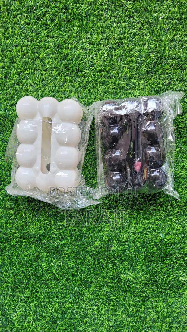 Luxury Bubble Tissue Box Holder–Aesthetic Cloud-Style Napkin Dispenser - thumbnail 4