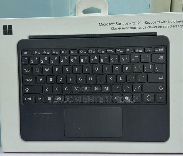 Microsoft Surface Pro Keyboard 12 Backlit Black