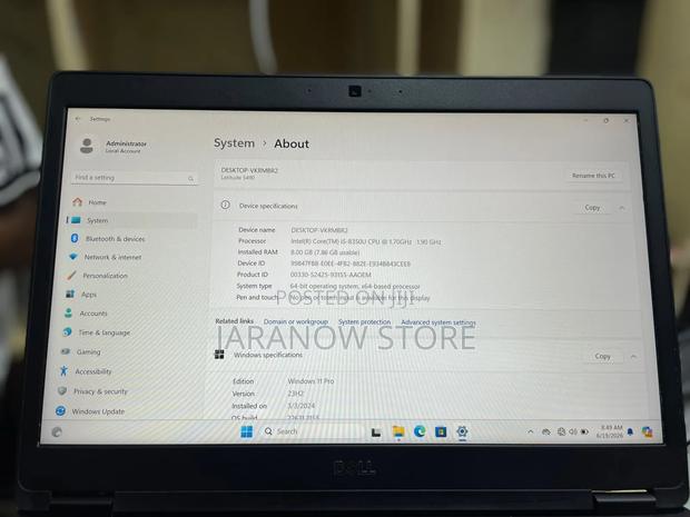 Laptop Dell Latitude 5490 8GB Intel Core i5 SSD 256GB - thumbnail 2