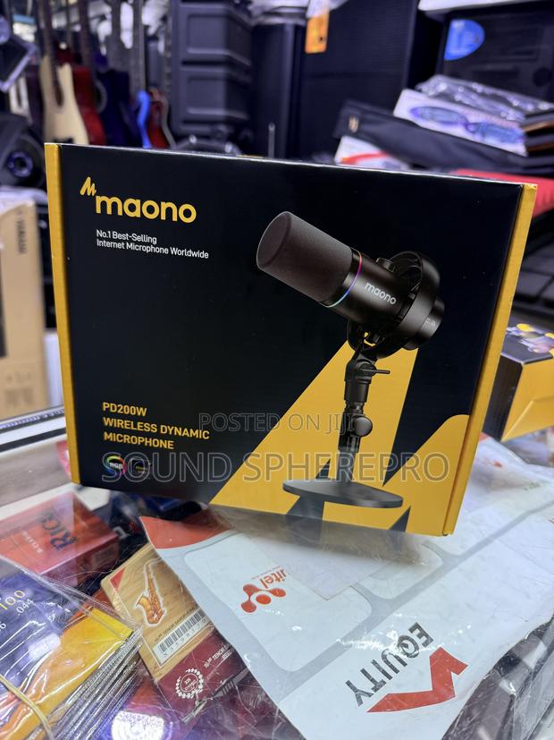 Maono Pd 200w Wireless Dynamic Phone Microphone