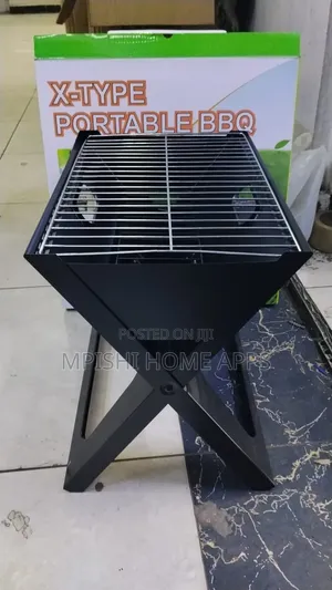 Foldable X-Type Charcoal Grill
