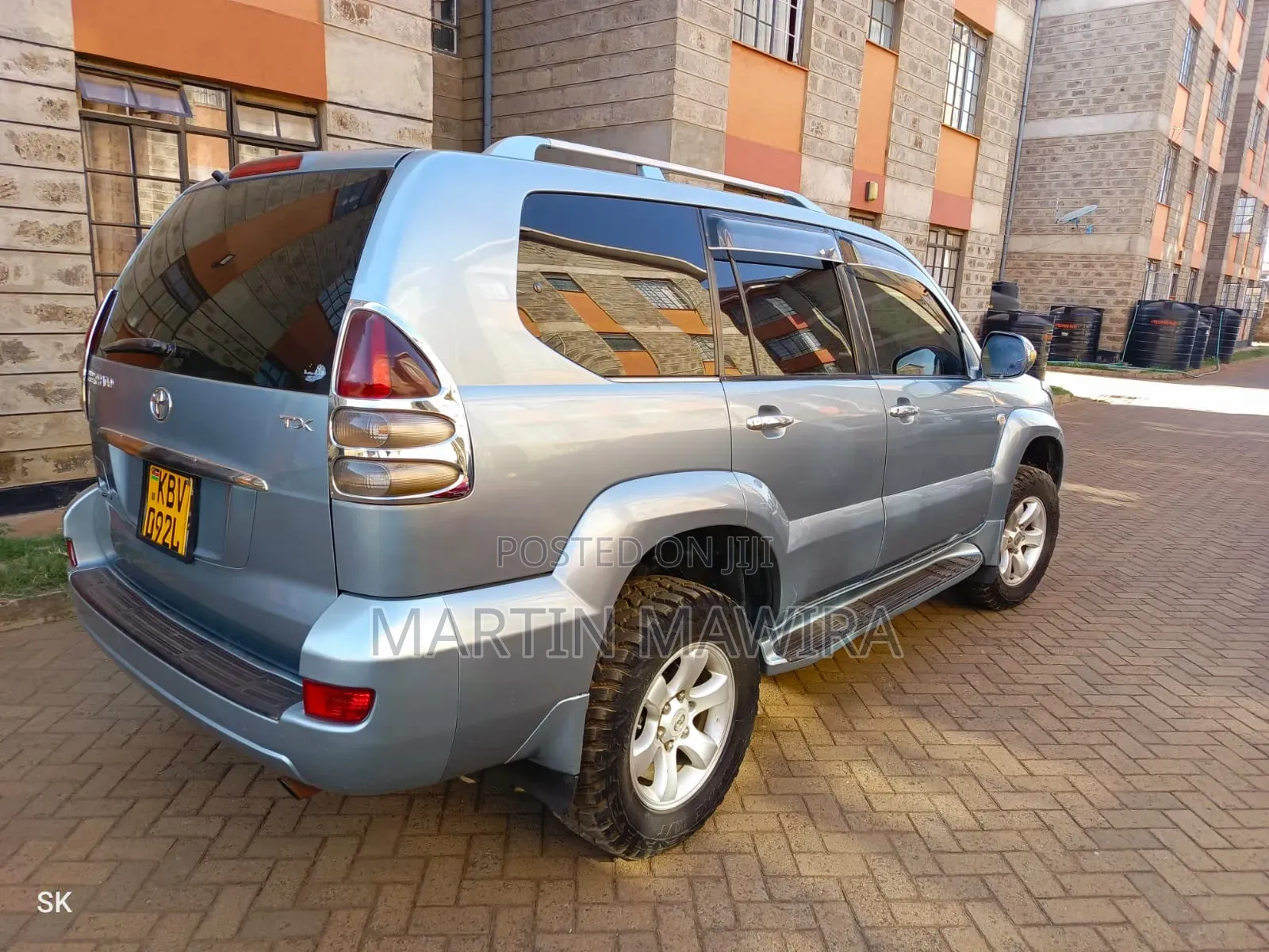 Toyota Land Cruiser Prado 2007 Blue