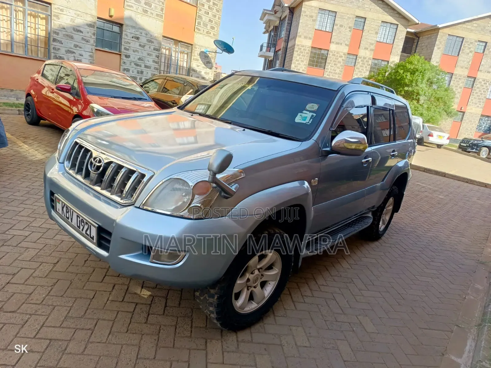 Toyota Land Cruiser Prado 2007 Blue