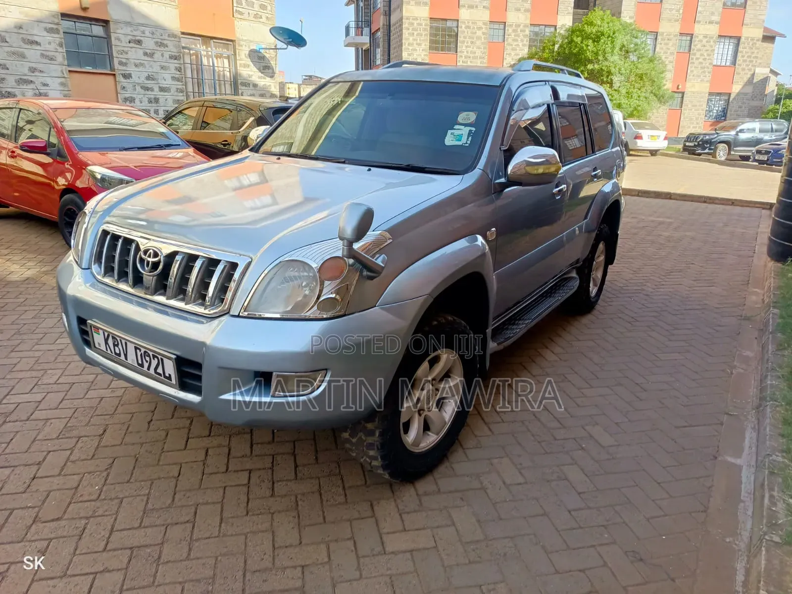 Toyota Land Cruiser Prado 2007 Blue