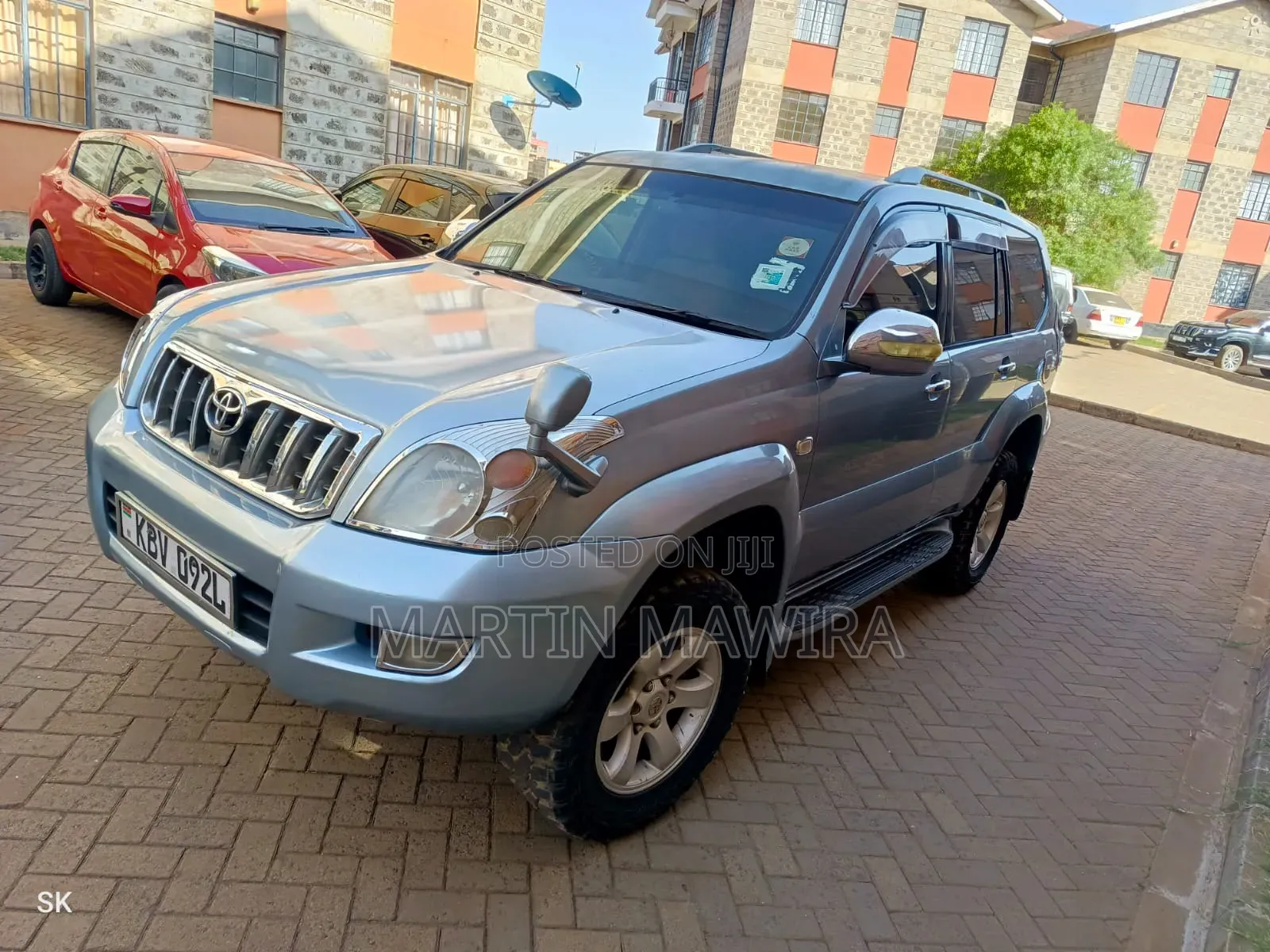 Toyota Land Cruiser Prado 2007 Blue