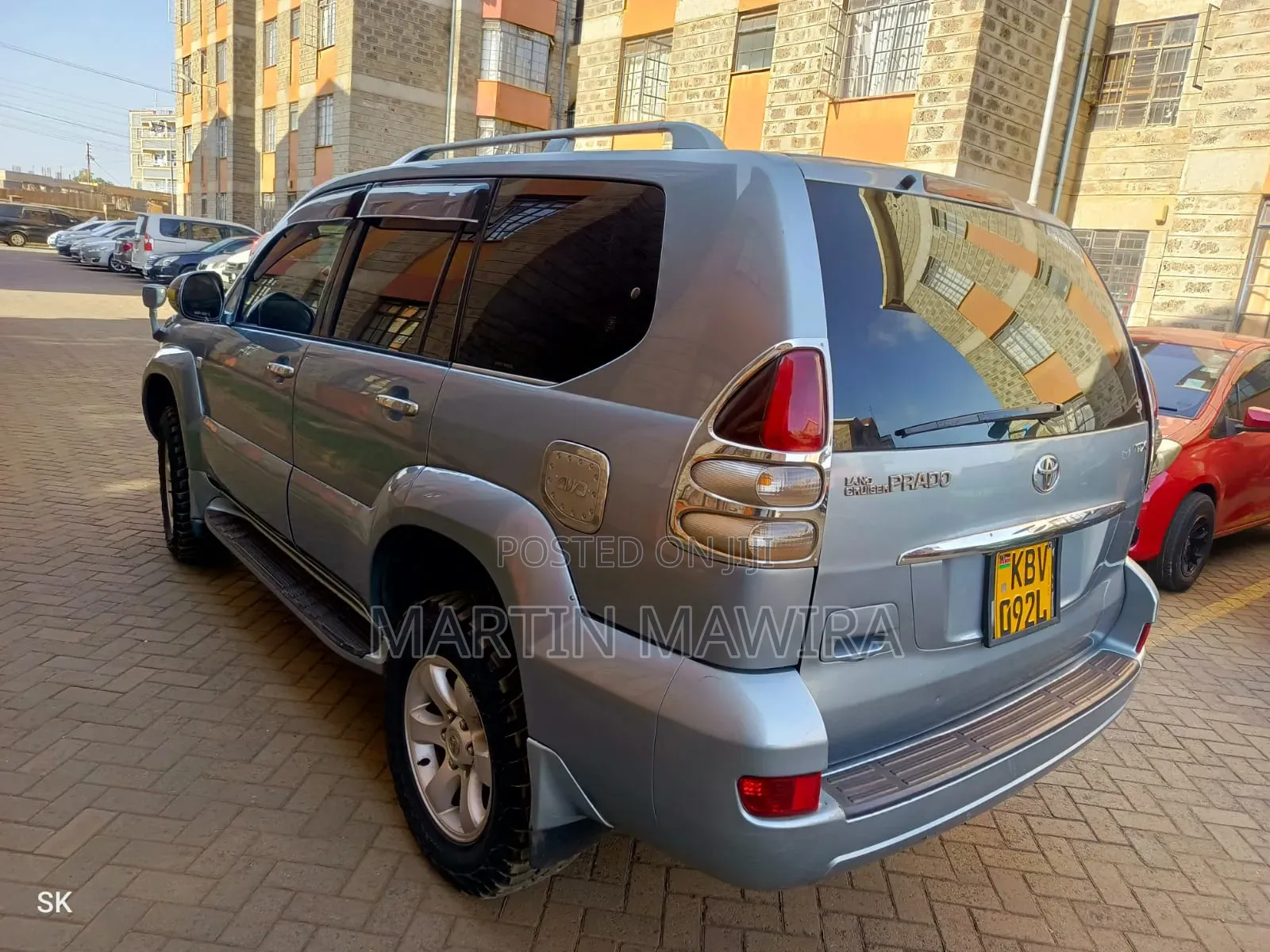 Toyota Land Cruiser Prado 2007 Blue