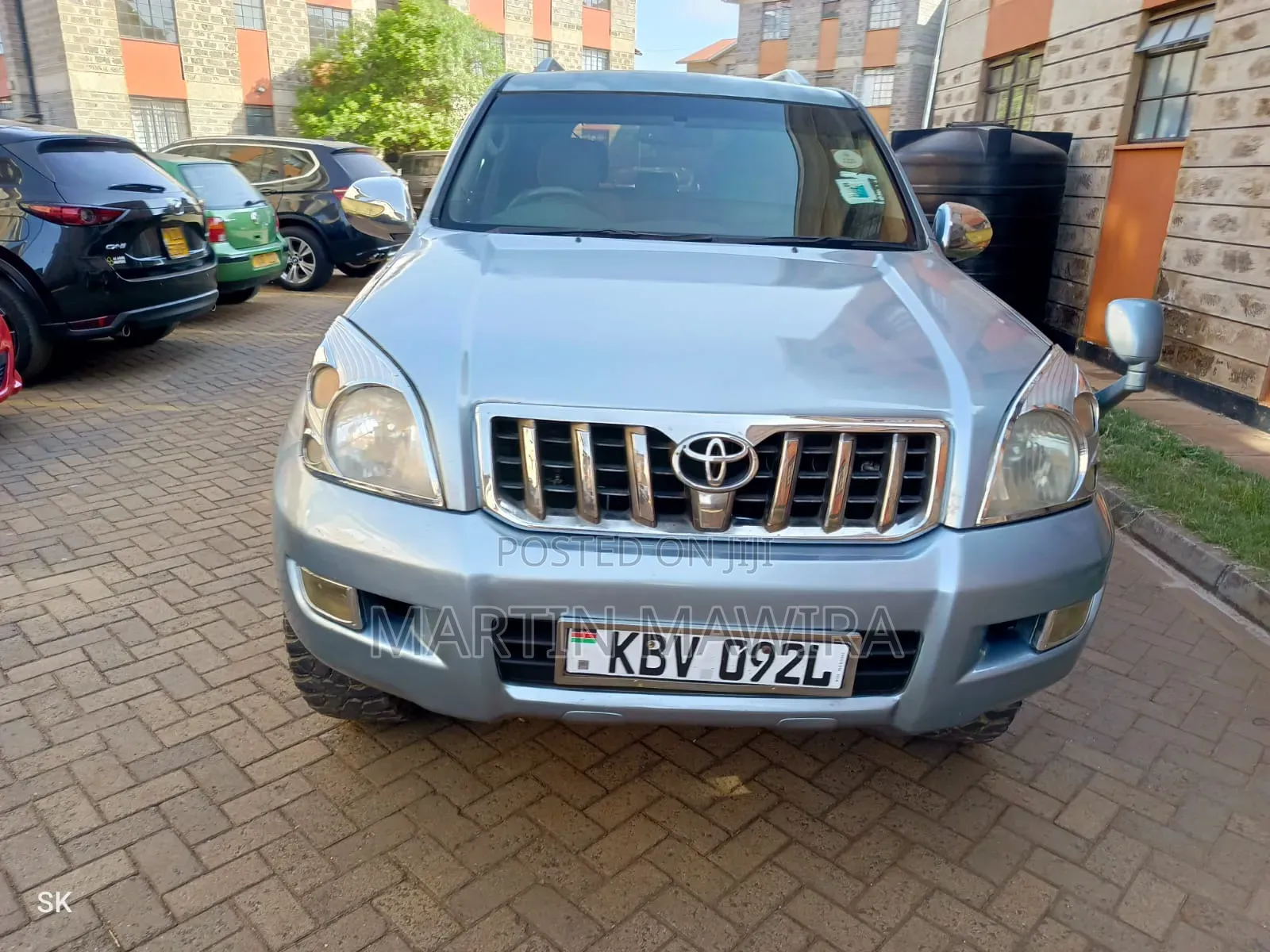 Toyota Land Cruiser Prado 2007 Blue
