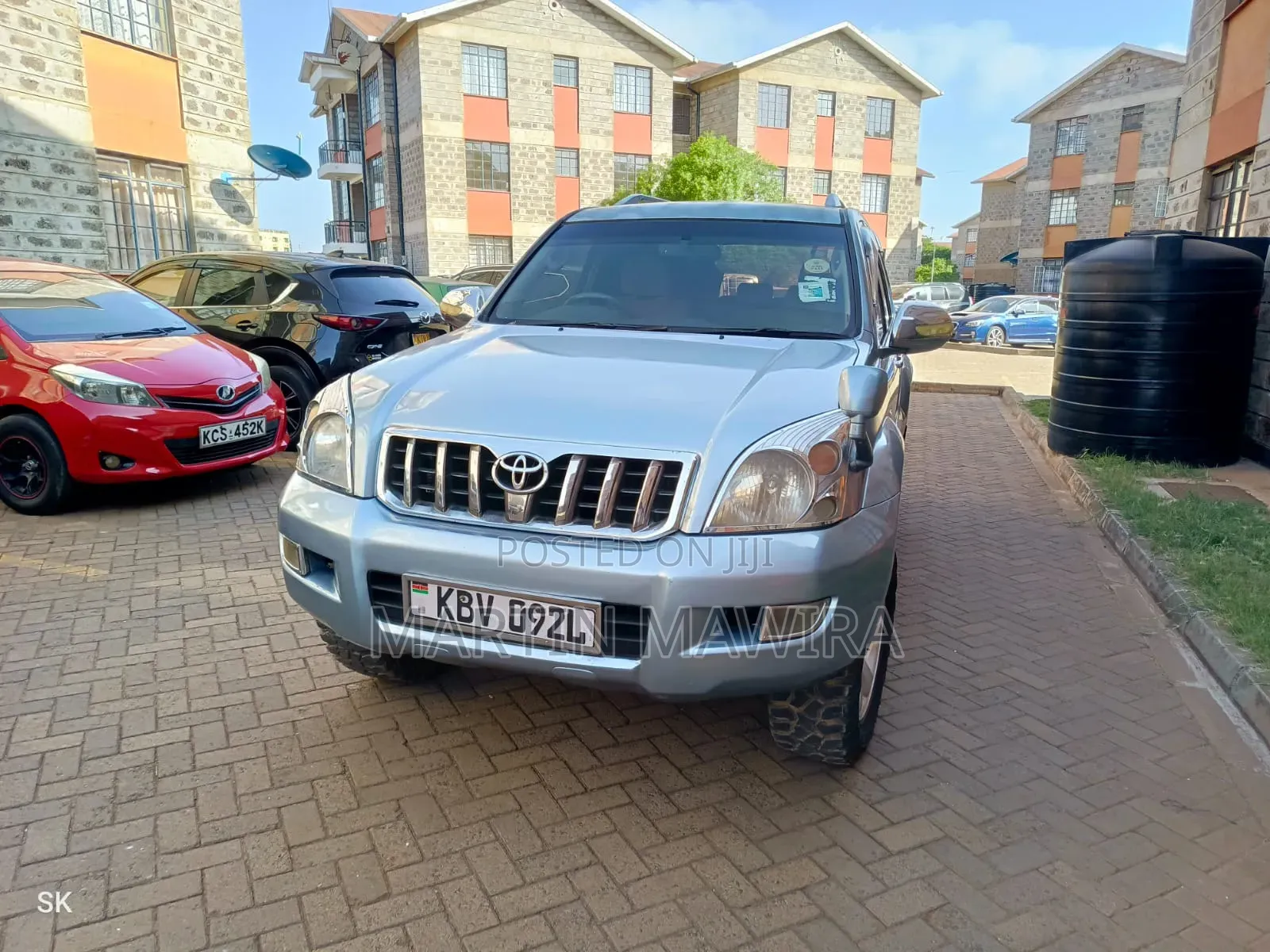 Toyota Land Cruiser Prado 2007 Blue