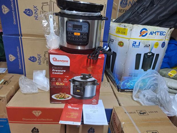 Ramtons 6l Electric Pressure Cooker - thumbnail 2