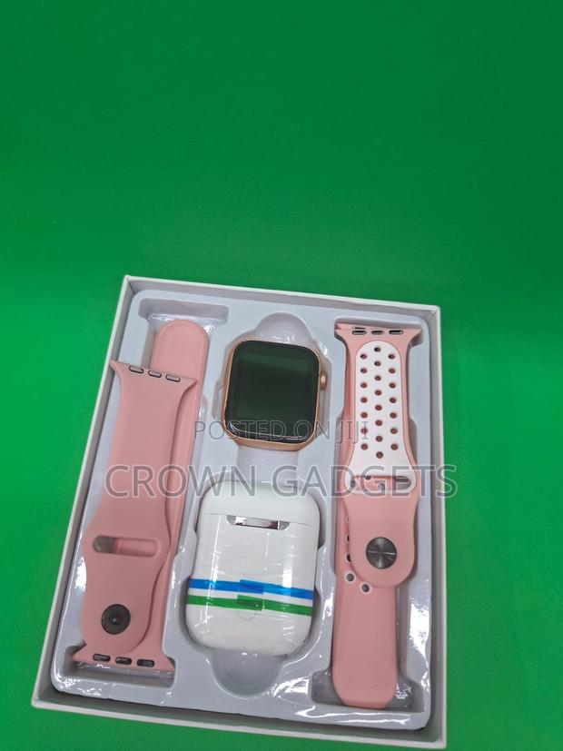 W26 Pro Max Bluetooth Calling Watch With Wireless Earbuds - thumbnail 2