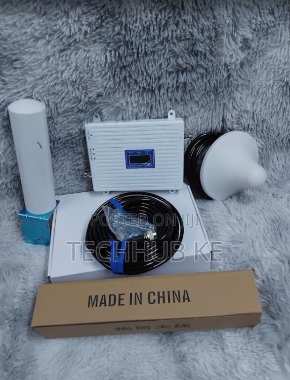 Cell Phone Signal Amplifier Long Range Network Booster Package - main view