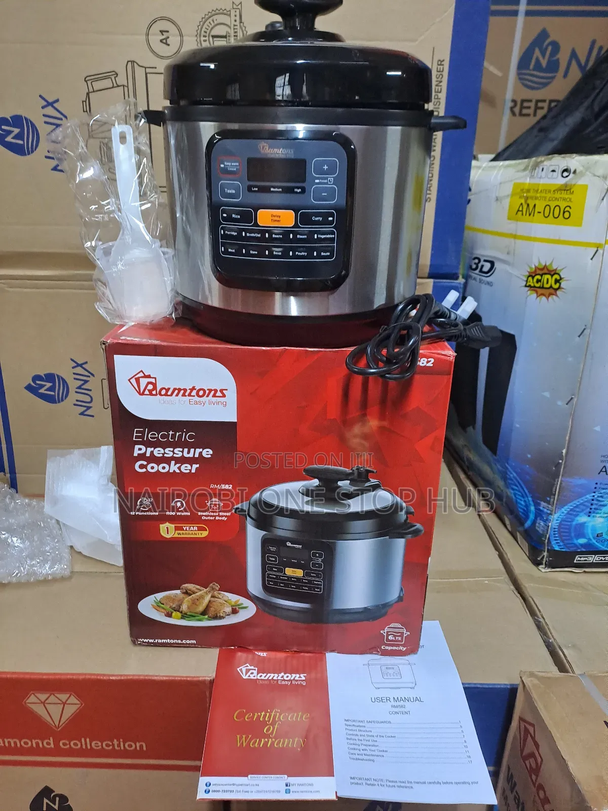 Big Brand Ramtons Pressure Cooker
