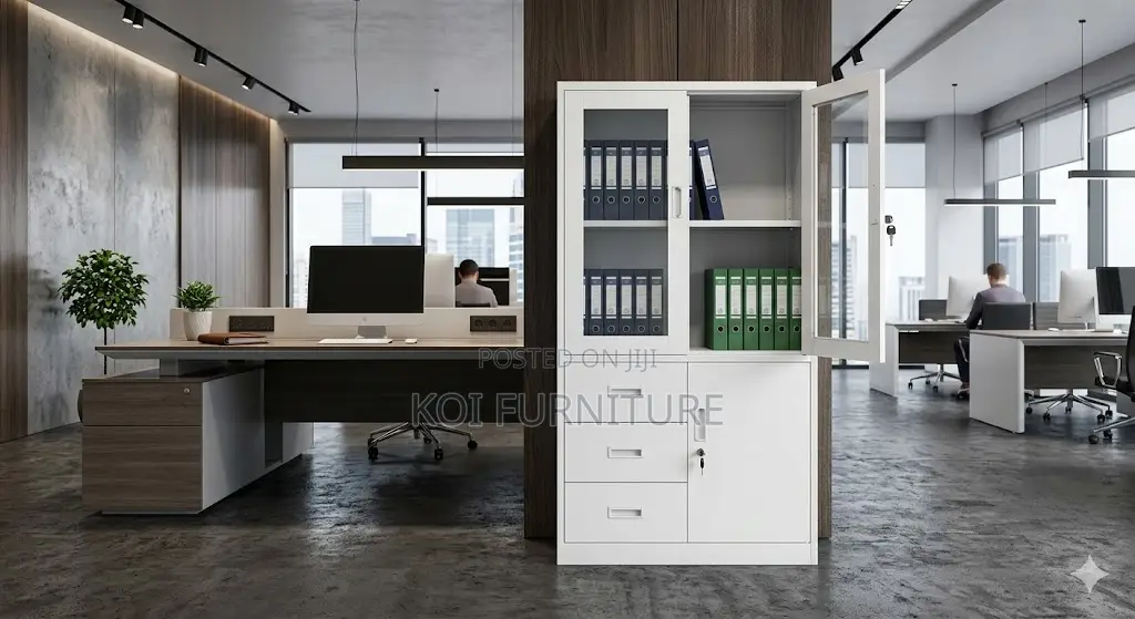 Office Cabinet; Executive Filing Cabinet With Secret Safe