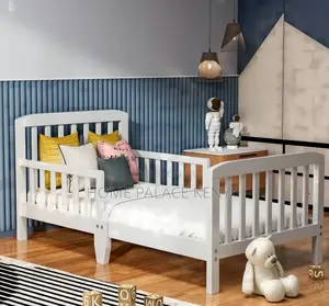 Kids Bed: Cute Pink Princess Toddler Bed