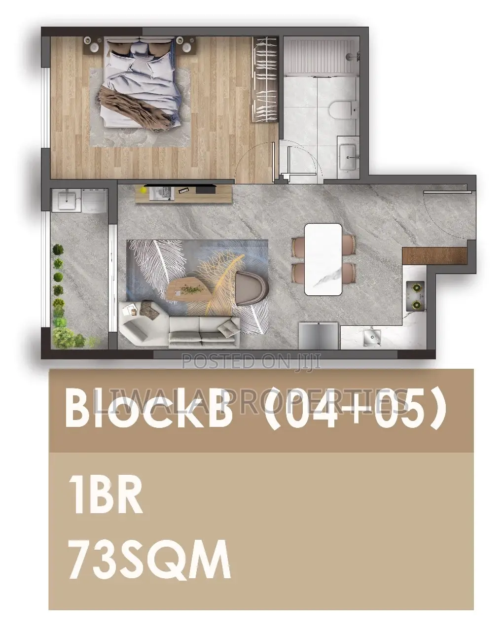 1bdrm Apartment In Hurlingham For Sale