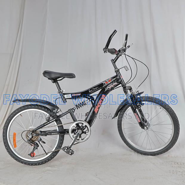 20-Inch Sport Bicycle – Smooth Ride With Rear Suspension