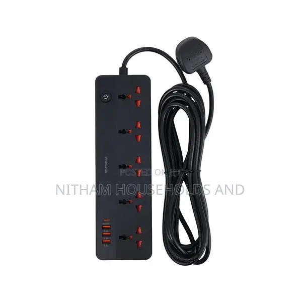 Winning Star St-1203u-5 Power Extension Socket