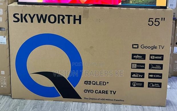 Skyworth Inches Qled Uhd Google Smart Android Frameles Tv - thumbnail 2