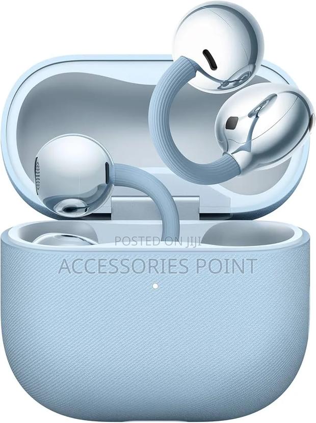Huawei Freeclip 2 Open-Ear Clip-on Earbuds,38h Play,Bt 6.0,3-Mic Nc