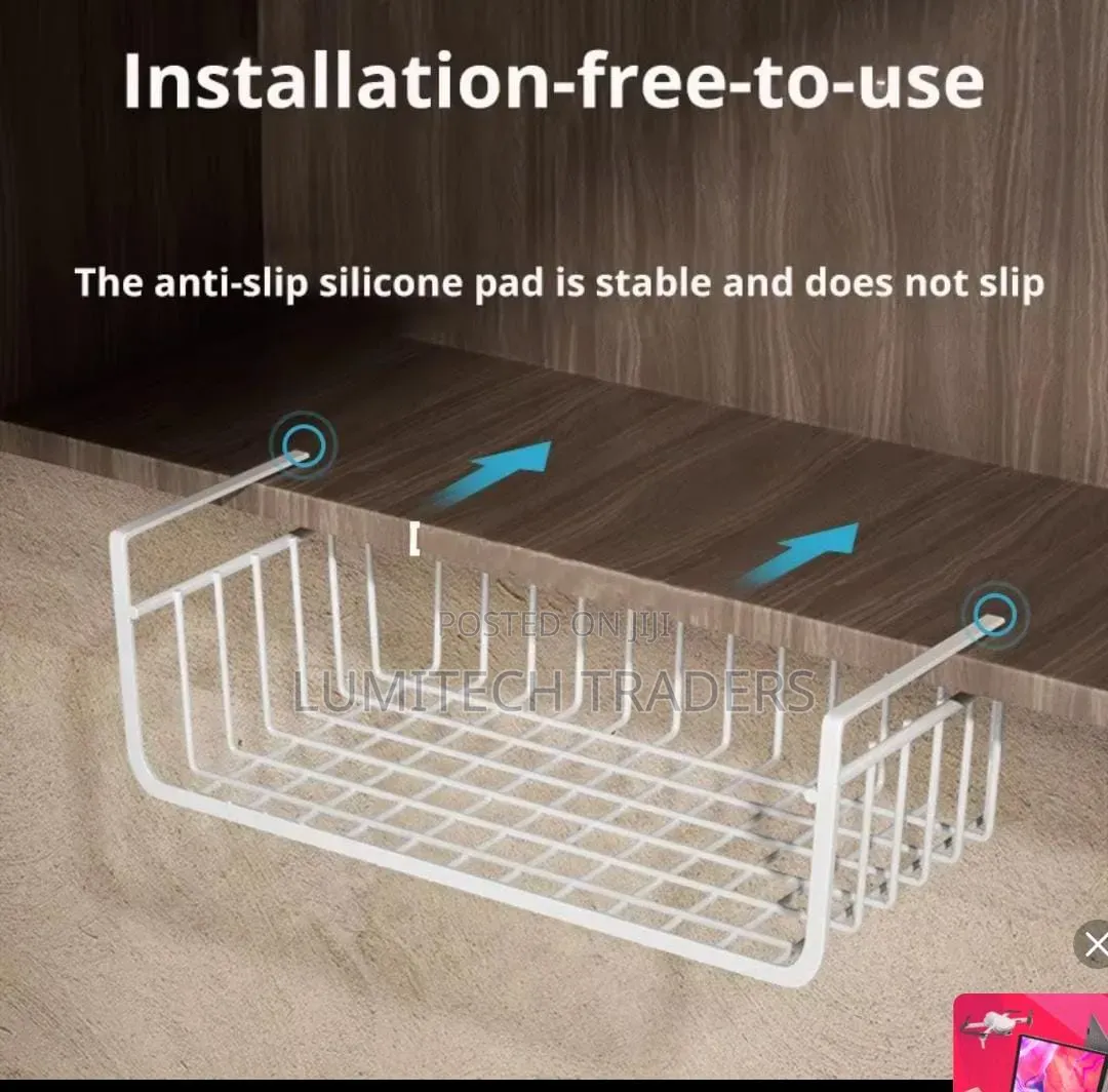 Under-Shelf Rack Mesh Organisers