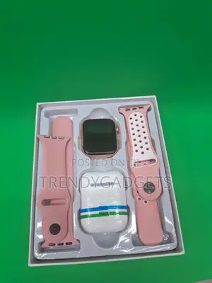 W26 Pro Max Smart Watch Bundle With Earbuds and Bands