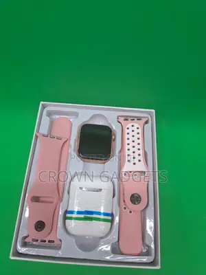 W26 Pro Max Smart Watch Bundle With Earbuds and Bands