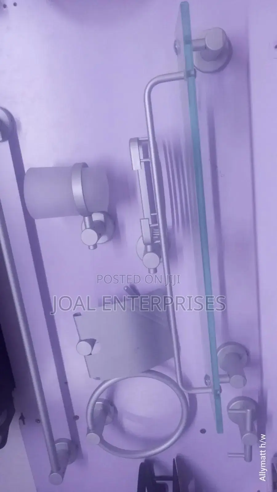 Aluminum Bathroom Accessories Set