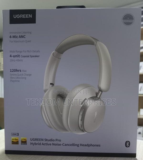 Ugreen Studio Pro Hybrid Active Noise-Cancelling Headphones White