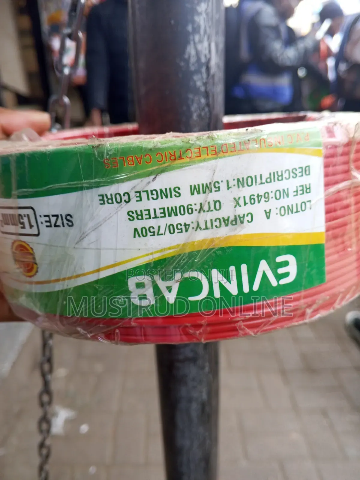 1.5mm Single Core Electric Cable