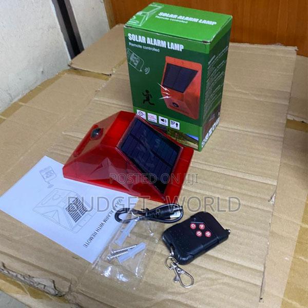 . Solar Warning Siren Security Alarm for Home and Business