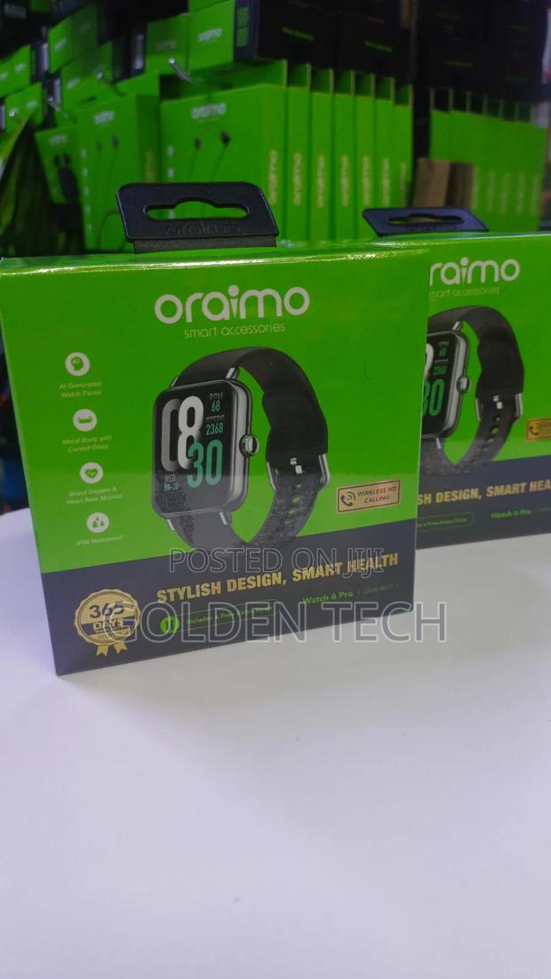 Oraimo Watch 6 Pro Smart Watch 1.69" Bluetooth Calling