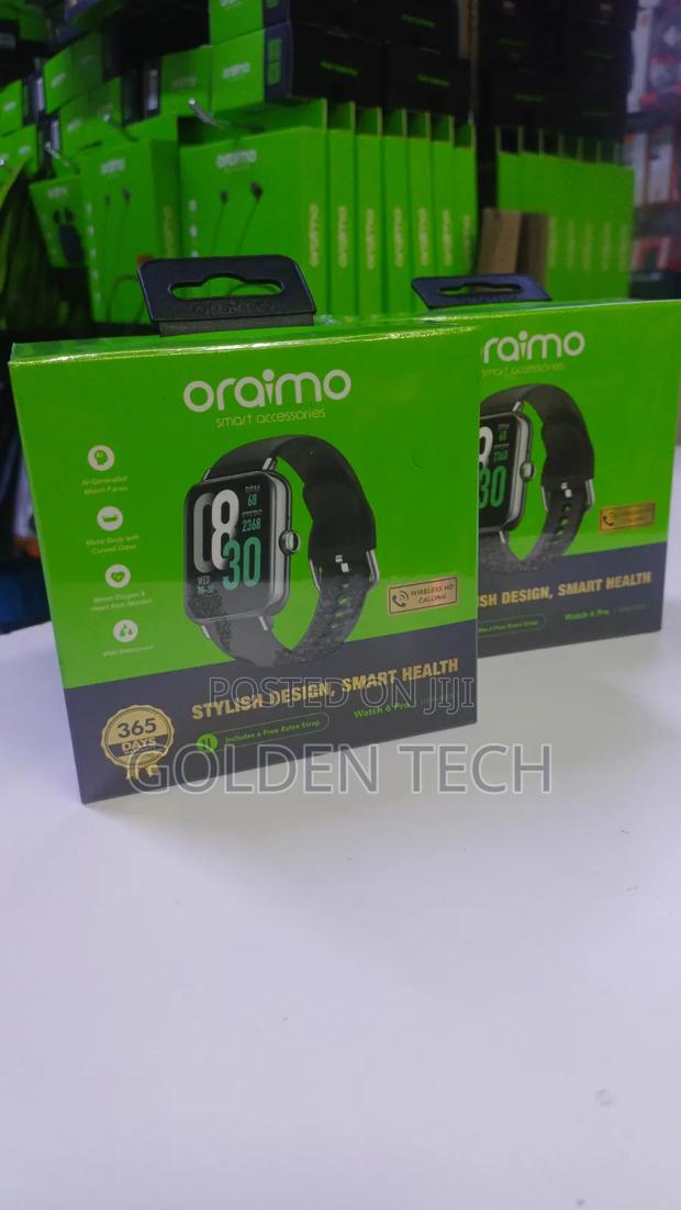 Oraimo Watch 6 Pro Smart Watch 1.69" Bluetooth Calling - thumbnail 2