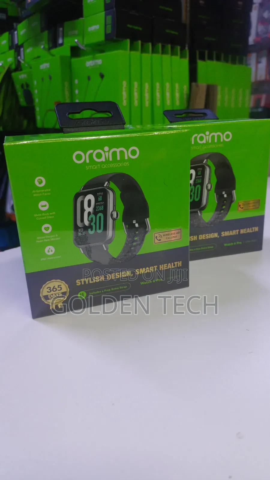 Oraimo Watch 6 Pro Smart Watch 1.69" Bluetooth Calling